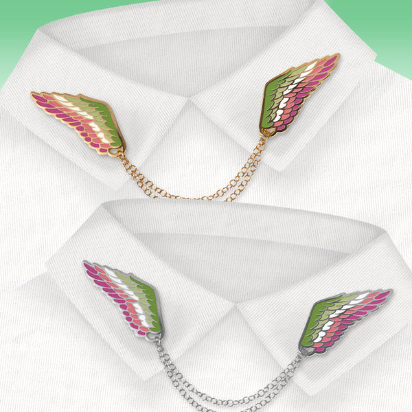 Abrosexuality - LGBTQ+ connected pins