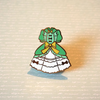 0 Country Lolita (Green) - Enamel Pin (Lolita Couturier) - Atelier Perséphone : bijoux, accessoires et papeterie