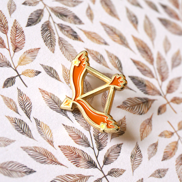 Angelic Bow - Enamel Pin