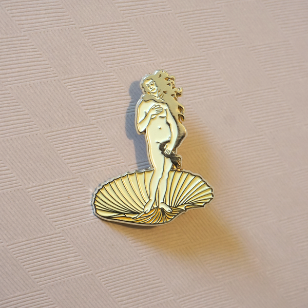 The Birth of Venus - Enamel Pin (Pocket Museum) - Atelier Perséphone : bijoux, accessoires et papeterie