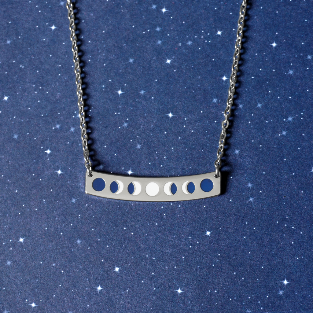 Moon Phase Necklace-C51 – Kevin N Anna