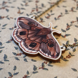 Queen of the Night - Wooden Necklace