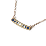 Moon Phases (Gold) - Necklace - Atelier Perséphone : bijoux, accessoires et papeterie