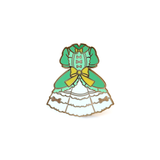 0 Country Lolita (Green) - Enamel Pin (Lolita Couturier) - Atelier Perséphone : bijoux, accessoires et papeterie