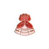 0 Country Lolita (Red) - Enamel Pin (Lolita Couturier) - Atelier Perséphone : bijoux, accessoires et papeterie