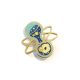 K. Hourglass - Enamel Pin - Atelier Perséphone : bijoux, accessoires et papeterie