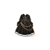 0 Gothic Lolita (Black) - Enamel Pin (Lolita Couturier) - Atelier Perséphone : bijoux, accessoires et papeterie