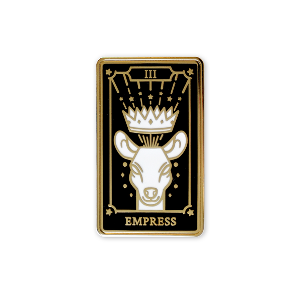 The Empress - Enamel Pin (Major Arcana) - Atelier Perséphone : bijoux, accessoires et papeterie