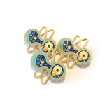 K. Hourglass - Enamel Pin - Atelier Perséphone : bijoux, accessoires et papeterie