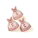 0 Sweet Lolita (Pink) - Enamel Pin (Lolita Couturier) - Atelier Perséphone : bijoux, accessoires et papeterie