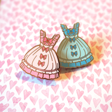 0 Sweet Lolita (Pink) - Enamel Pin (Lolita Couturier) - Atelier Perséphone : bijoux, accessoires et papeterie