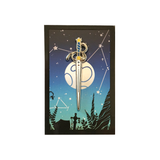 Outer Space Rapier - Enamel Pin (Stellar Armory) - Atelier Perséphone : bijoux, accessoires et papeterie