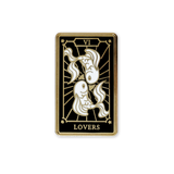 The Lovers - Enamel Pin (Major Arcana) - Atelier Perséphone : bijoux, accessoires et papeterie