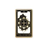 The Wheel of Fortune - Enamel Pin (Major Arcana) - Atelier Perséphone : bijoux, accessoires et papeterie