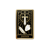 Justice - Enamel Pin (Major Arcana) - Atelier Perséphone : bijoux, accessoires et papeterie